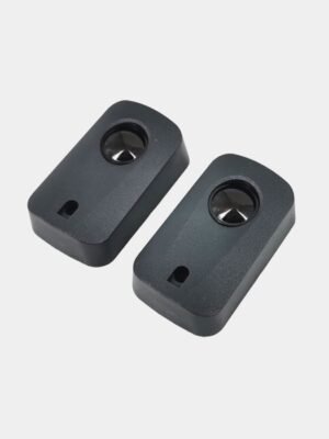 infrared sensor photocell IR33, detects obstructions, pausing barrier gate descent to prevent collisions and enhance safety.