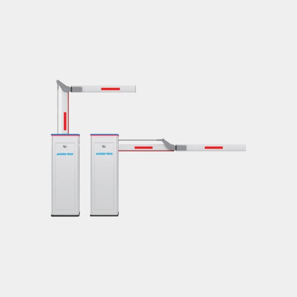 oval 90° folding boom with led
