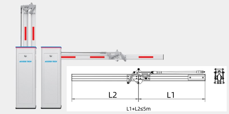 Oval 180° Folding Boom Shape