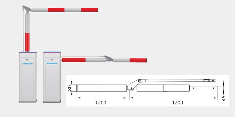 Round Folding Boom Shape